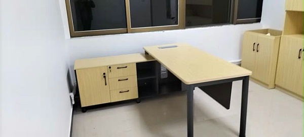 钢木组合办公桌